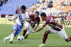 FÚTBOL . CLUB PUEBLA VS AMÉRICA