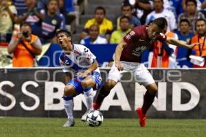 FÚTBOL . CLUB PUEBLA VS AMÉRICA