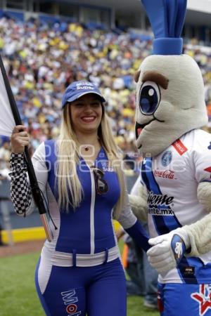 FÚTBOL . CLUB PUEBLA VS AMÉRICA