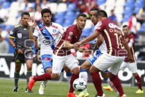 FÚTBOL . CLUB PUEBLA VS AMÉRICA