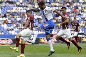 FÚTBOL . CLUB PUEBLA VS AMÉRICA