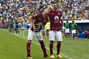 FÚTBOL . CLUB PUEBLA VS AMÉRICA