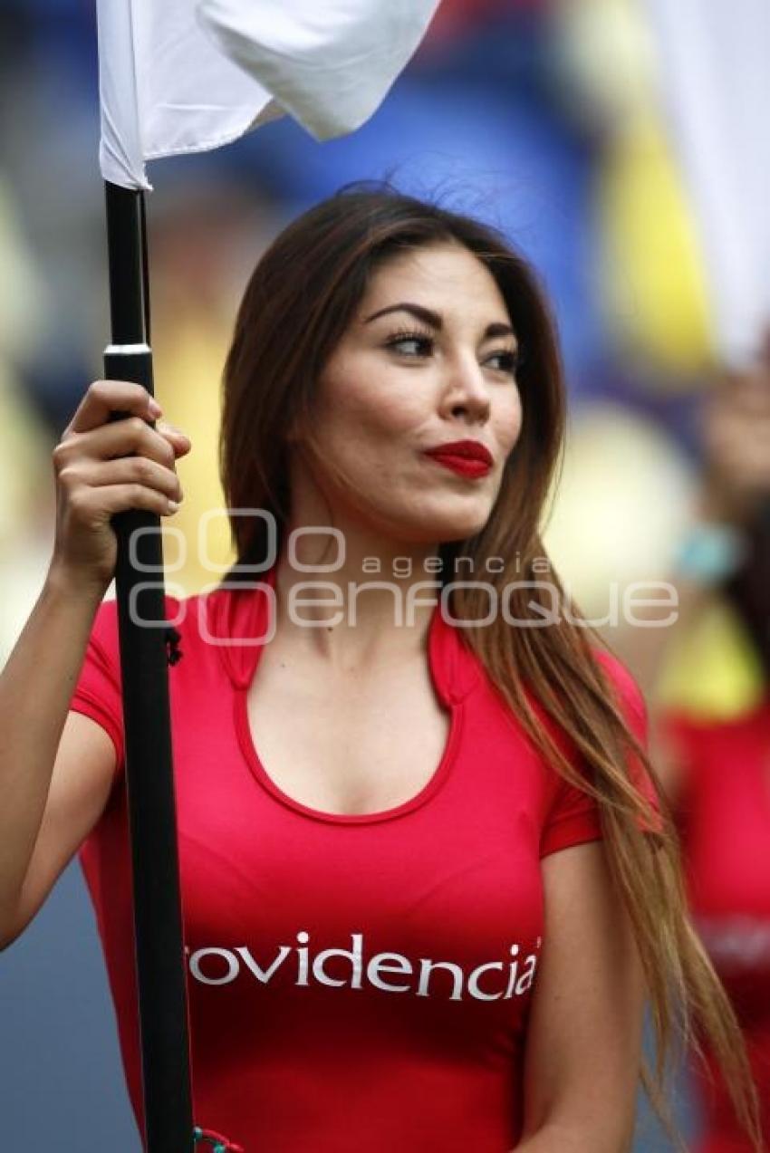 FÚTBOL . CLUB PUEBLA VS AMÉRICA