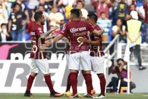 FÚTBOL . CLUB PUEBLA VS AMÉRICA