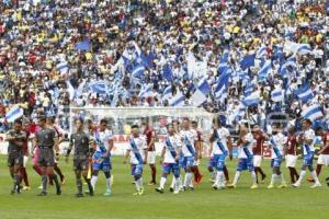 FÚTBOL . CLUB PUEBLA VS AMÉRICA