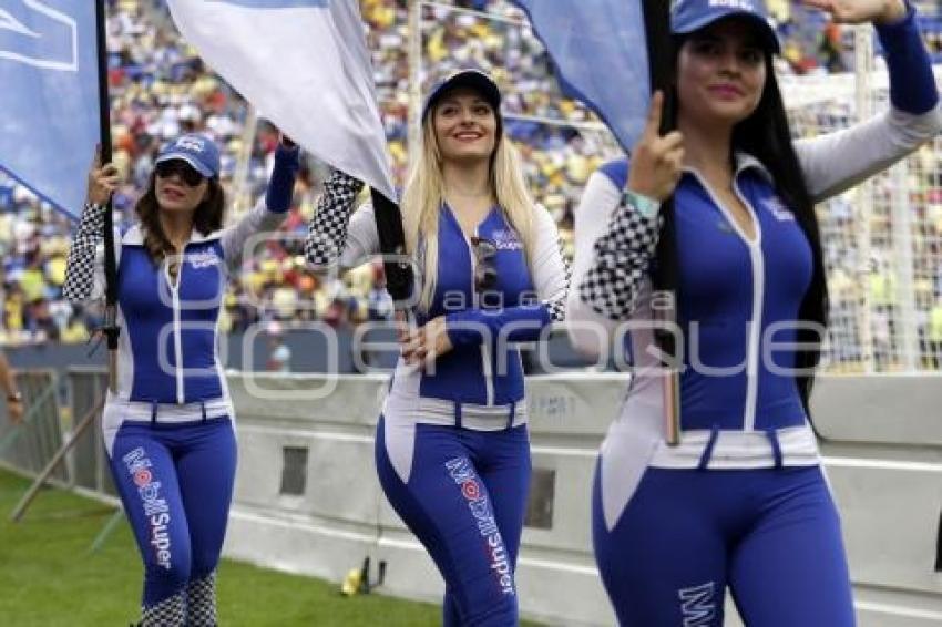 FÚTBOL . CLUB PUEBLA VS AMÉRICA