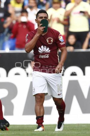 FÚTBOL . CLUB PUEBLA VS AMÉRICA