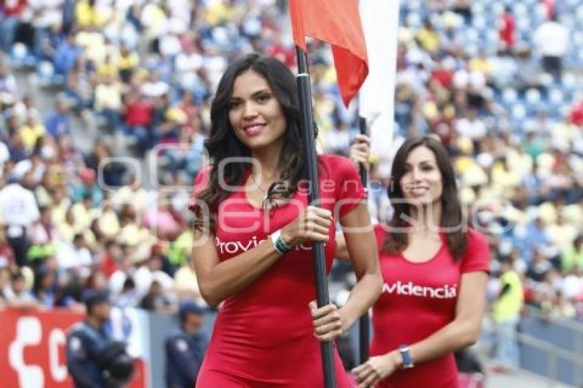 FÚTBOL . CLUB PUEBLA VS AMÉRICA