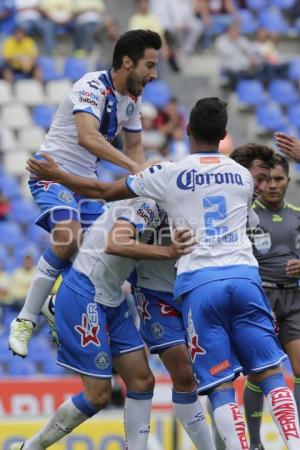 FÚTBOL . CLUB PUEBLA VS AMÉRICA