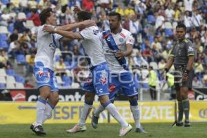 FÚTBOL . CLUB PUEBLA VS AMÉRICA