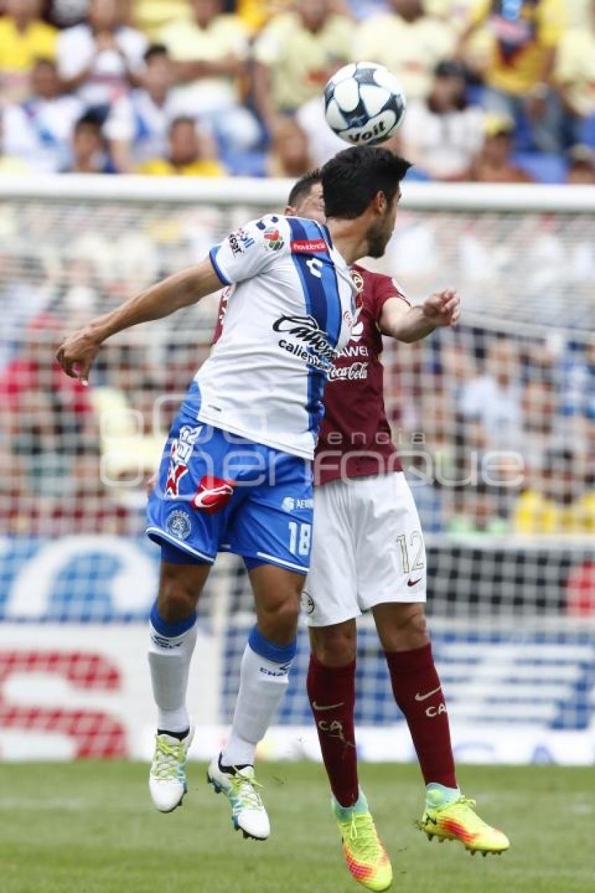 FÚTBOL . CLUB PUEBLA VS AMÉRICA