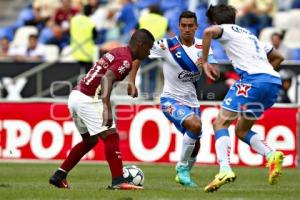 FÚTBOL . CLUB PUEBLA VS AMÉRICA