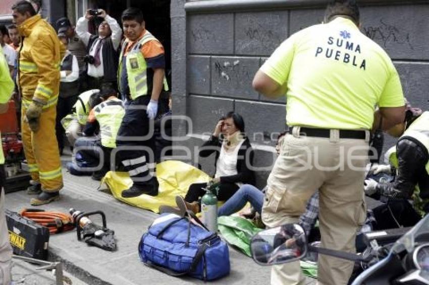 CHOQUE TRANSPORTE PÚBLICO