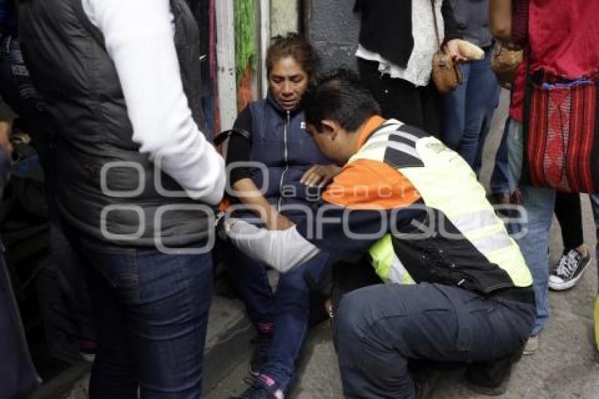 CHOQUE TRANSPORTE PÚBLICO