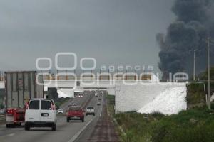 INCENDIO . TOMA CLANDESTINA