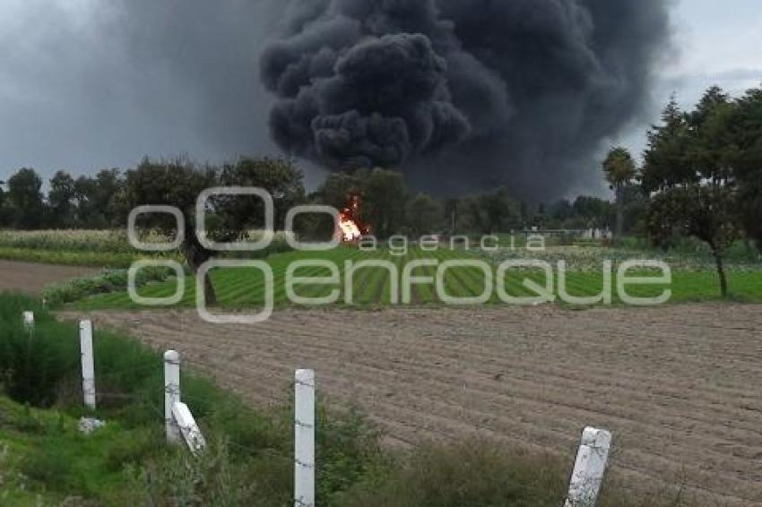 INCENDIO . TOMA CLANDESTINA