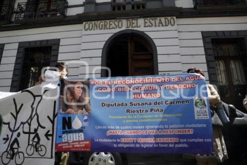 MANIFESTACIÓN AGUA PARA TODOS