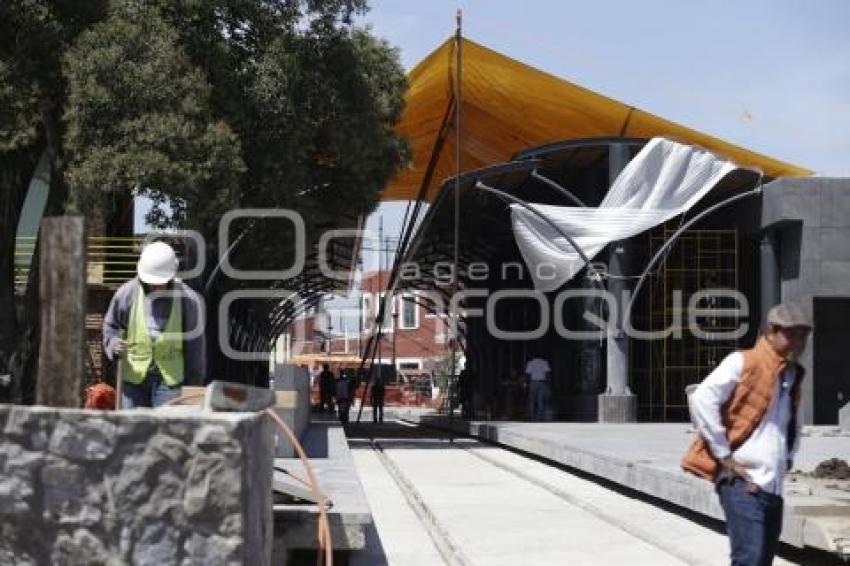 TREN TURÍSTICO . SAN ANDRÉS CHOLULA