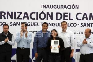 GOBIERNO. ENTREGA DE OBRAS Y APOYOS