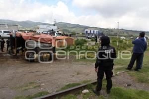 ENFRENTAMIENTO POLICÍAS Y HUACHICOLEROS