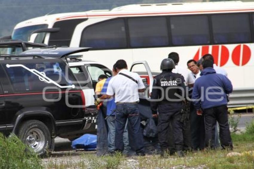 ENFRENTAMIENTO POLICÍAS Y HUACHICOLEROS