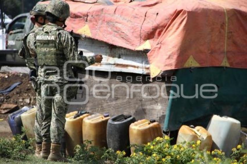 ENFRENTAMIENTO POLICÍAS Y HUACHICOLEROS