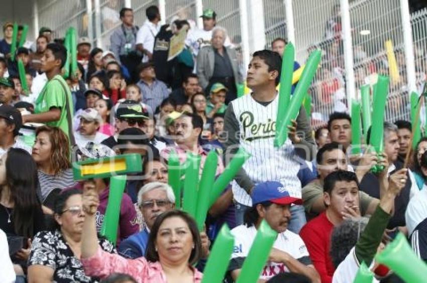 BÉISBOL . PERICOS VS LEONES