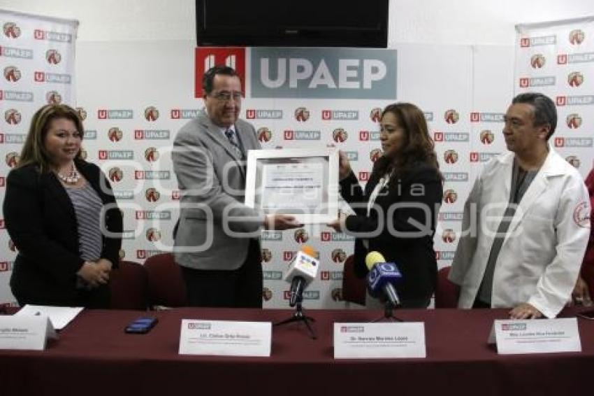 UPAEP. CERTIFICACIÓN EN SALUD