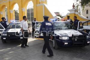 ENTREGA DE PATRULLAS . ACATLÁN