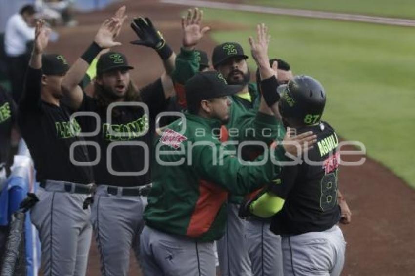 BÉISBOL . PERICOS VS LEONES