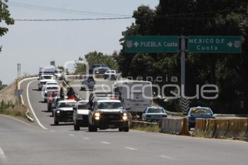 TRASLADO CAMIONETA COMBUSTIBLE ROBADO