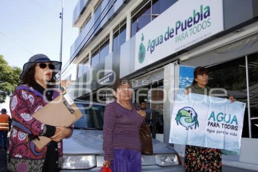 MANIFESTACIÓN AGUA PARA TODOS