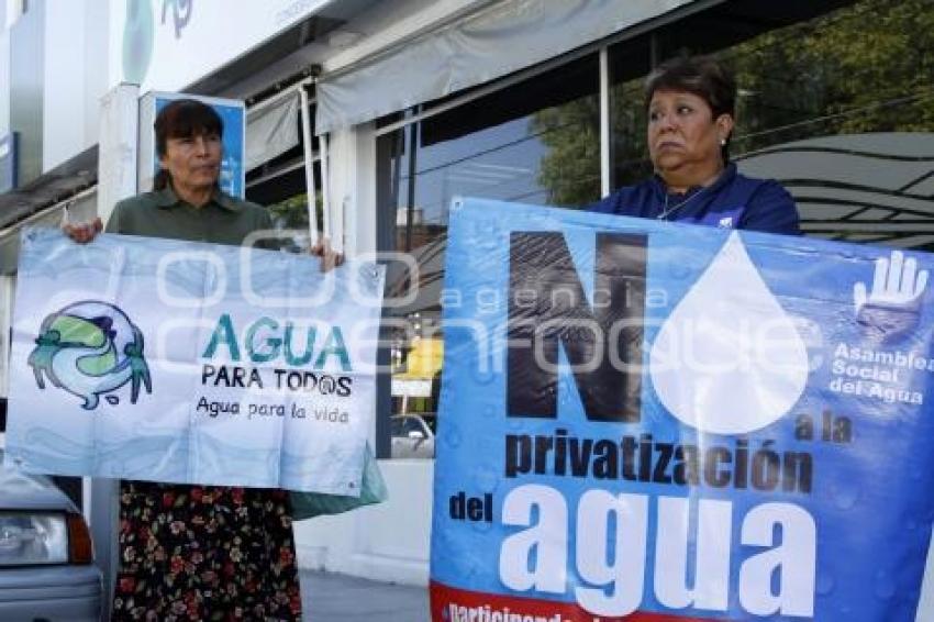 MANIFESTACIÓN AGUA PARA TODOS