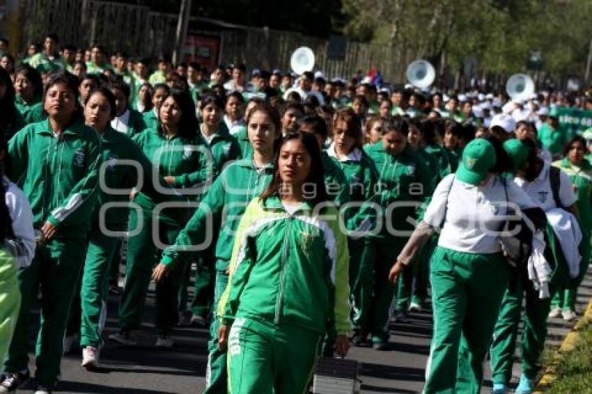 DESFILE 16 DE SEPTIEMBRE . ENSAYO