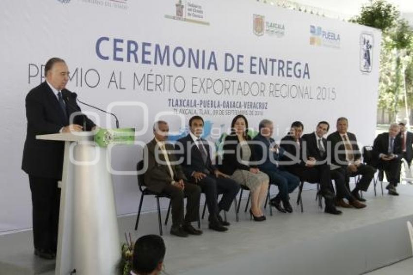 COMCE. PREMIO MÉRITO EXPORTADOR