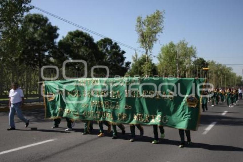 DESFILE 16 DE SEPTIEMBRE . ENSAYO