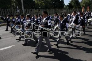 DESFILE 16 DE SEPTIEMBRE . ENSAYO