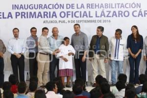 REHABILITACIÓN PRIMARIA LÁZARO CÁRDENAS . ATLIXCO