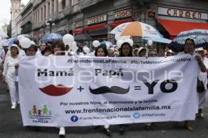 MARCHA DEL FRENTE NACIONAL POR LA FAMILIA