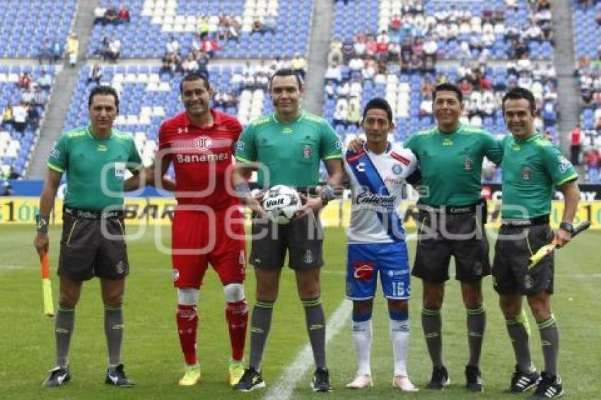 FÚTBOL . CLUB PUEBLA VS TOLUCA