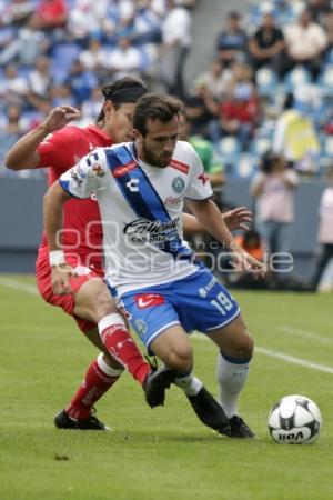 FÚTBOL . CLUB PUEBLA VS TOLUCA