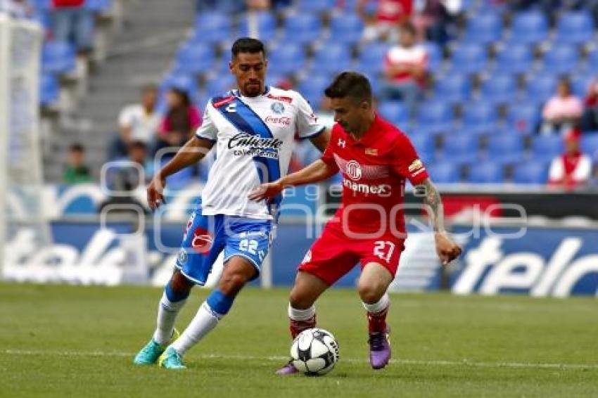 FÚTBOL . CLUB PUEBLA VS TOLUCA