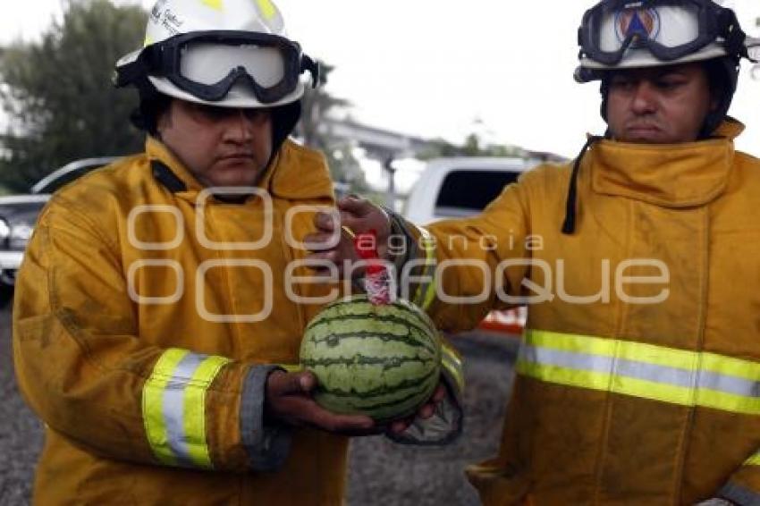 PIROTECNIA . PROTECCION CIVIL MUNICIPAL