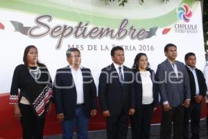 CEREMONIA NIÑOS HÉROES . CHOLULA