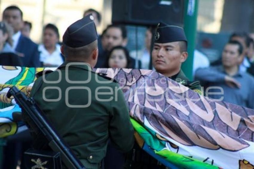 CEREMONIA DE IZAMIENTO DE BANDERA