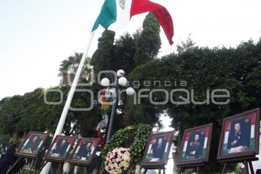 CEREMONIA NIÑOS HÉROES . CHOLULA