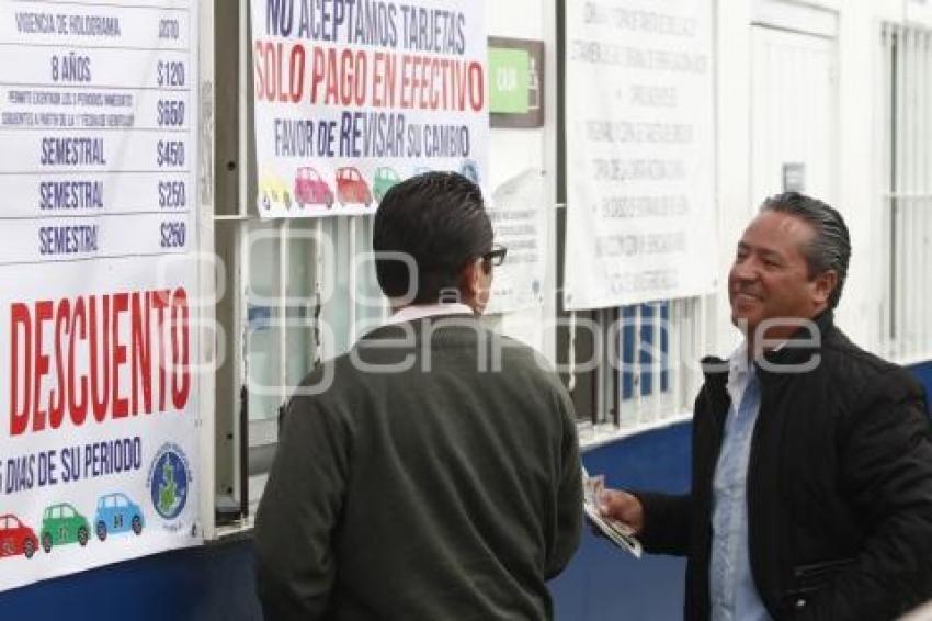 CENTRO DE VERIFICACIÓN VEHICULAR