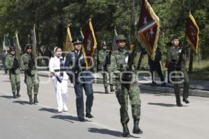 ENSAYO DESFILE 25 ZONA MILITAR