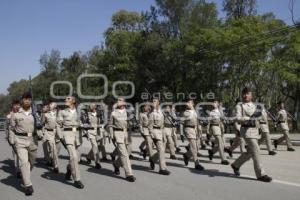 ENSAYO DESFILE 25 ZONA MILITAR