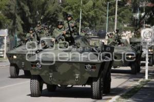 ENSAYO DESFILE 25 ZONA MILITAR